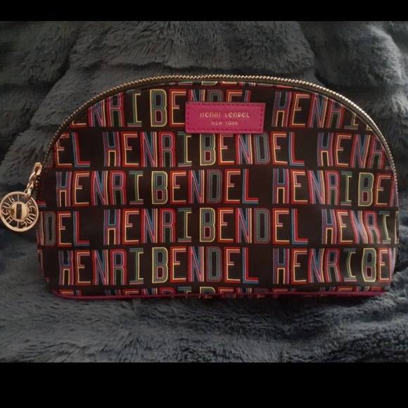 HENRI BENDEL : STEVE WILSON MAKEUP BAG - Picture 1 of 8